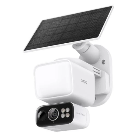 kit proiettore ad energia solare tapo c615f pan/tilt ip65 bianco