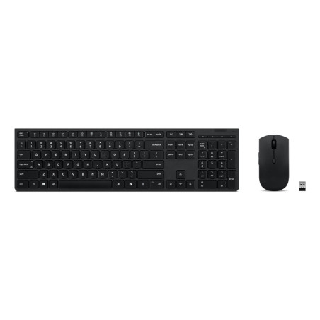 tastiera + mouse lenovo 4x31r64334 professional combo ai rf senza