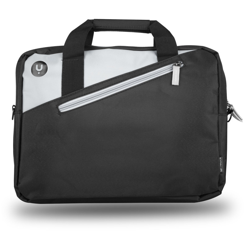 borsa per notebook ngs monray ginger 14'' nero/grigio [gingerblack]