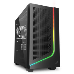 case sharkoon j1000 argb vetro temperato midi-tower matx [4044951044191]