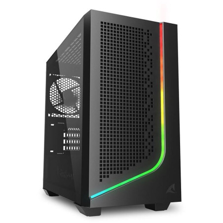 case sharkoon j1000 argb vetro temperato midi-tower matx [4044951044191]