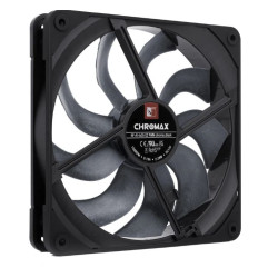 ventola 140x140 noctua nf-a14x25 g2 pwm chromax 140mm nero [nf-a14x25