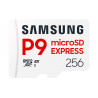 256gb scheda di memoria microsdxc samsung p9 express bianco [mb-mk256t/ww]