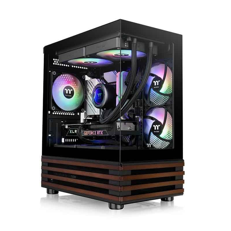 case thermaltake view 170 ws argb micro tower micro atx nero [ca-1z4-00m1wn-ws]