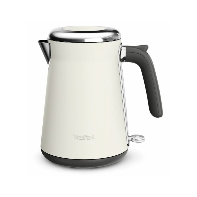 bollitore elettrico tefal collection ki666ae0 2400w 1.7l avorio/acciaio