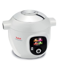 multicooker tefal cy851130 6l 1600w cromato/bianco [cy851130]