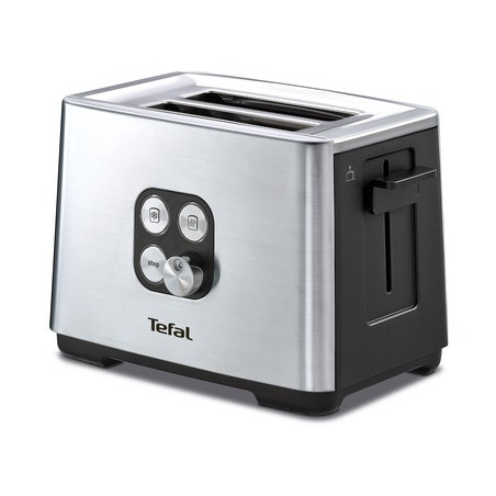 tostapane tefal equinox tt420d 2 fette 900w nero/acciaio inossidabile