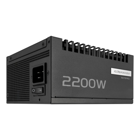 alimentatore 2200w asus pro ws 80+ platine nero [90ye00z1-b0na00]