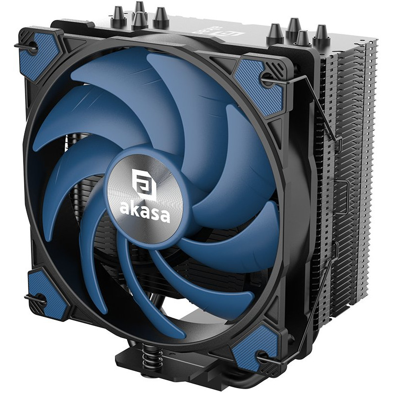 dissipatore cpu a ventola akasa alucia h4 plus 120mm nero