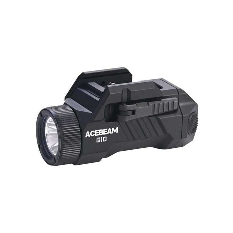 torcia elettrica acebeam g10 5000k 600lm nero [g10black]