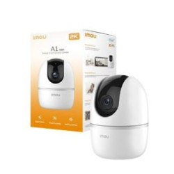 telecamera imou a1 pro 3mp 2k 2304x1296p wifi con ottica 3.6mm bianco/nero