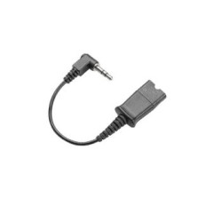 cavo adattatore hp poly 3.5mm a qd 0.15mm nero [85q37aa]