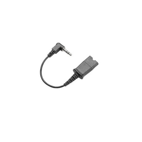 cavo adattatore hp poly 3.5mm a qd 0.15mm nero [85q37aa]