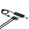 hub usb startech.com 4porte 5gbps usb a/a nero [h5a4a-usb-hub-2]