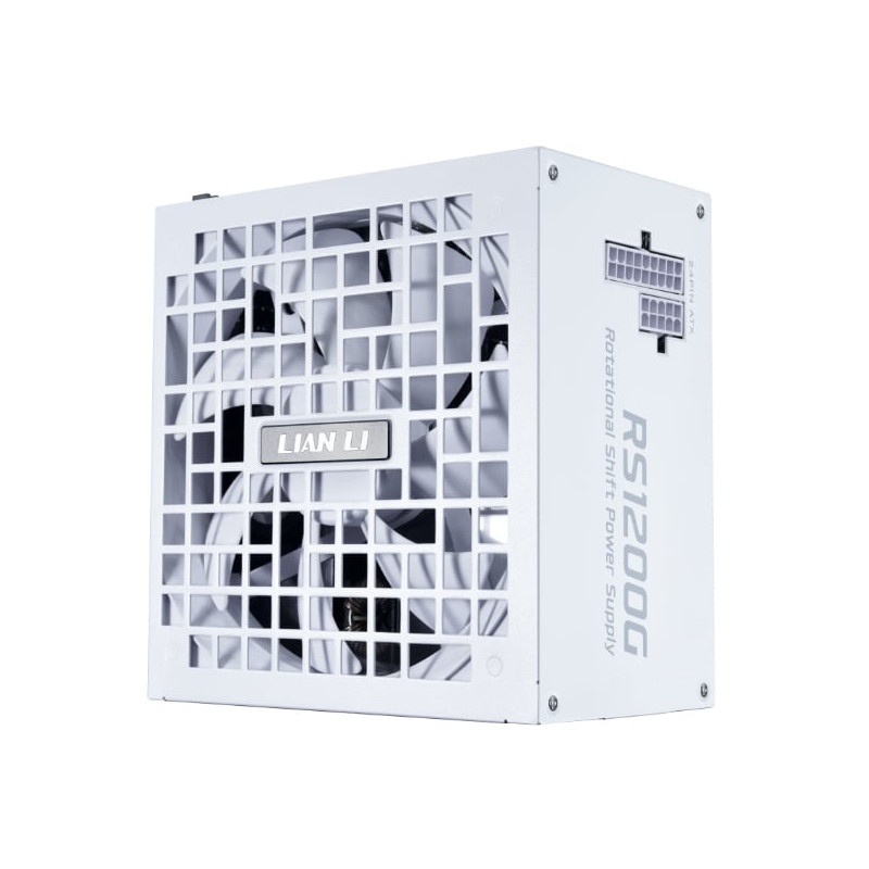 alimentatore 1200w lian li rs series 80 plus gold atx 3.1 bianco