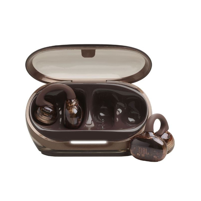 auricolari jbl soundgear clips wireless/bluetooth marrone