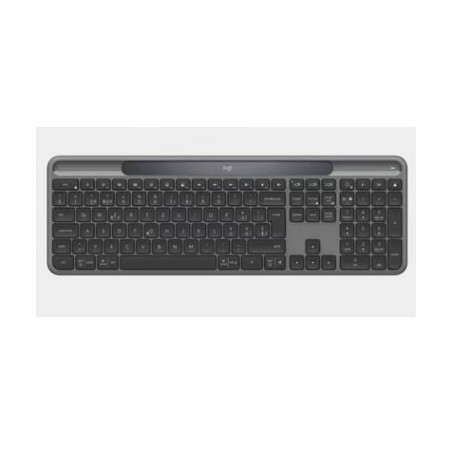 tastiera logitech signature slim solar+ wireless keyboard k980 grafite