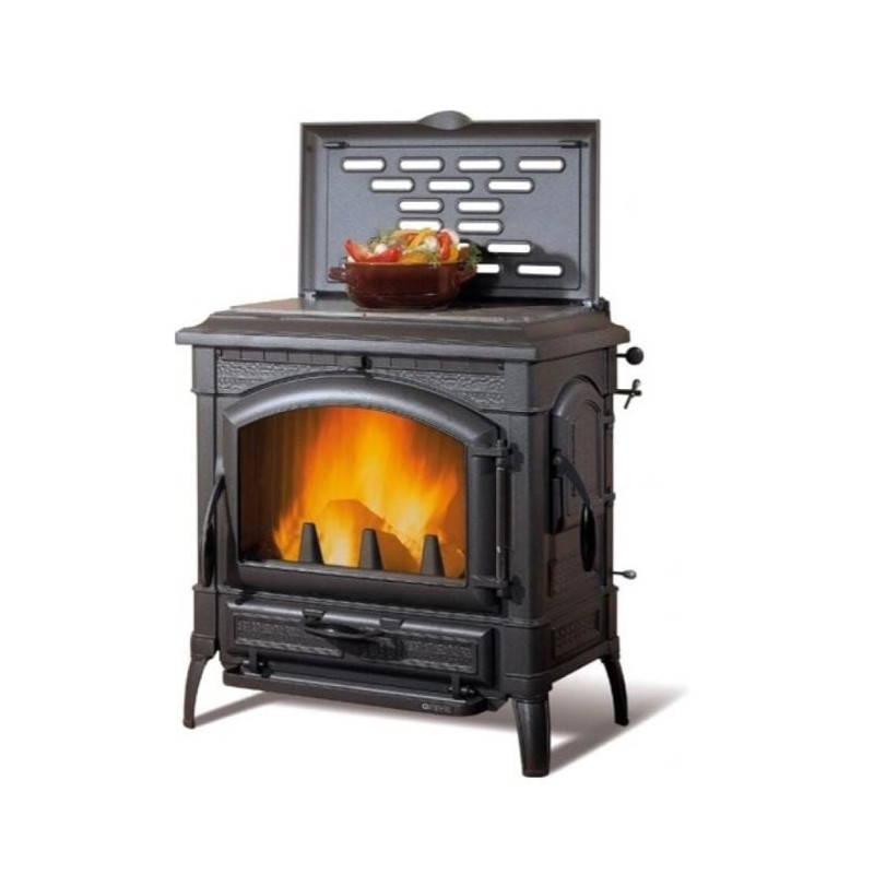 stufa a legna nordica extaflame 3008740 11kw isotta eos antracite