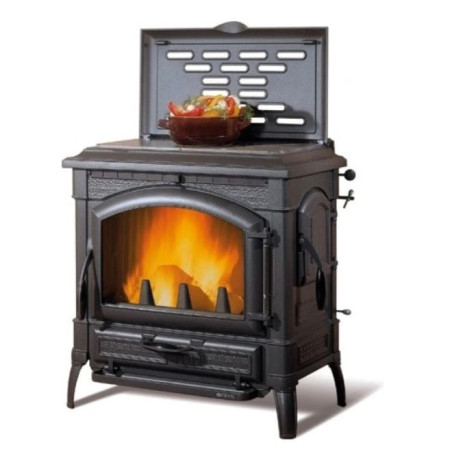 stufa a legna nordica extaflame 3008740 11kw isotta eos antracite