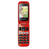 cellulare emporia one 2.4" nero/rosso