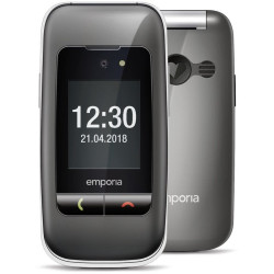 cellulare emporia one 2.4" grigio siderale