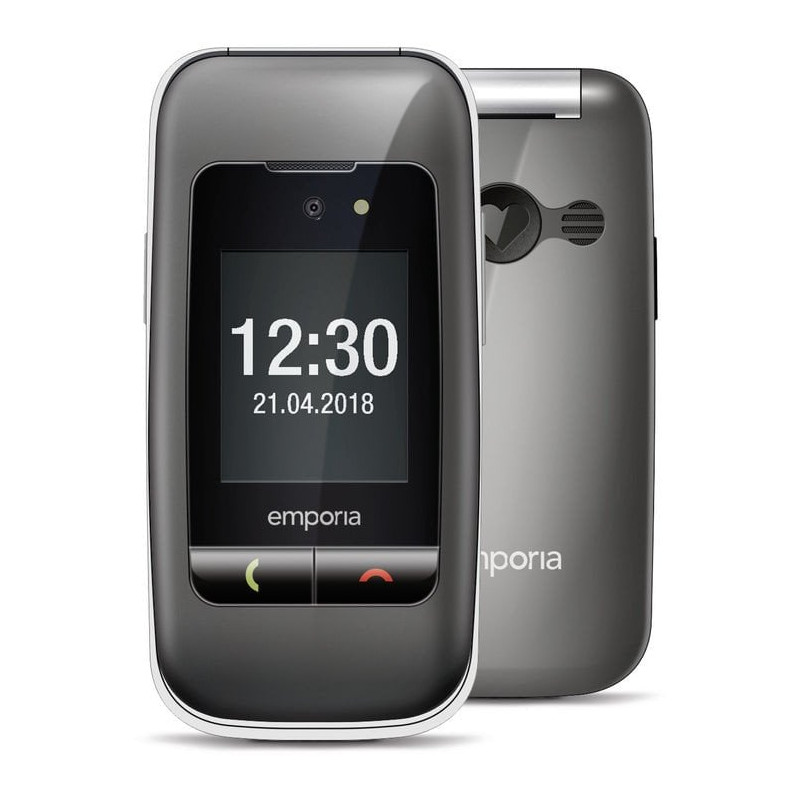 cellulare emporia one 2.4" grigio siderale