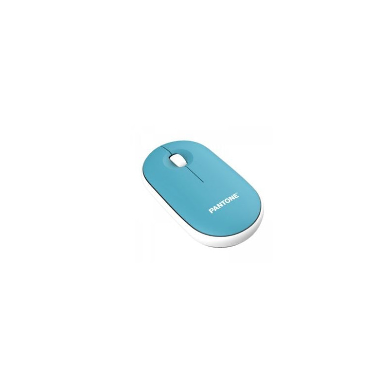 mouse panton ottico con dongle wireless azzurro [pt-ms001g1]