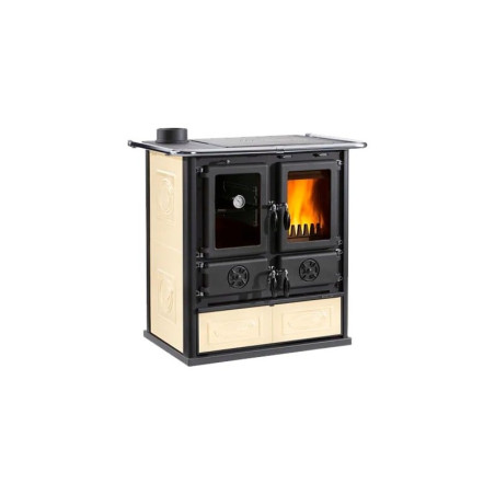 cucina a legna la nordica 3003952 rosetta sinistra 5.0 vst.16 ceramica