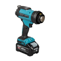 pistola ad aria calda makita xgt serie hg001gz01 a batteria 40v blu/nero