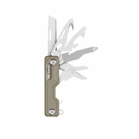 coltello tascabile nextool 10 funzioni cachi [ne20100]