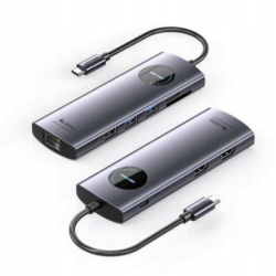 docking station vention tgvhb usb-c 9in1 60hz 100w 0.15m 9porte