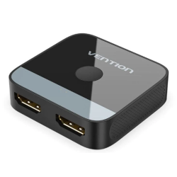 switcher vention hdmi bidirezionale 4k 2 porte abs nero [akob0]