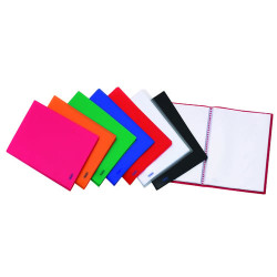 Portalistini a buste fisse favorit 22x30-50 buste blu spn [100460288]