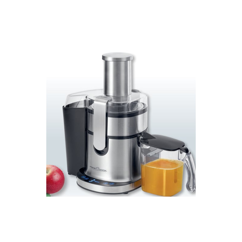 estrattore di succo proficook automatic pc-ae 1156 nero/inox