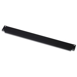 Placca digitus 1he black [dn-19 bpn-01-sw]