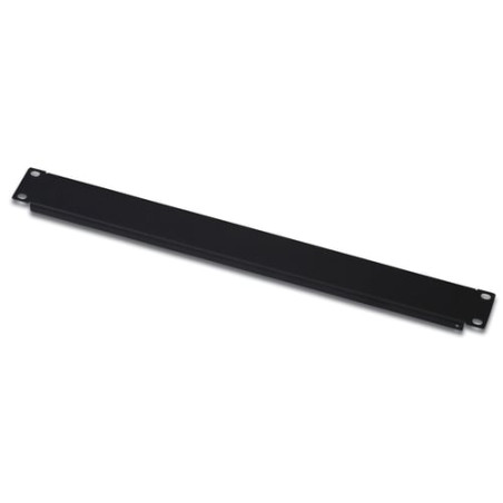 Placca digitus 1he black [dn-19 bpn-01-sw]