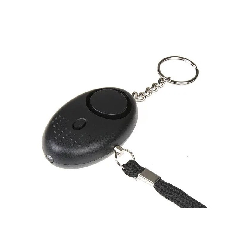 allarme personale guard scorpion sirena 120db torcia led nero [yc-003-bl]