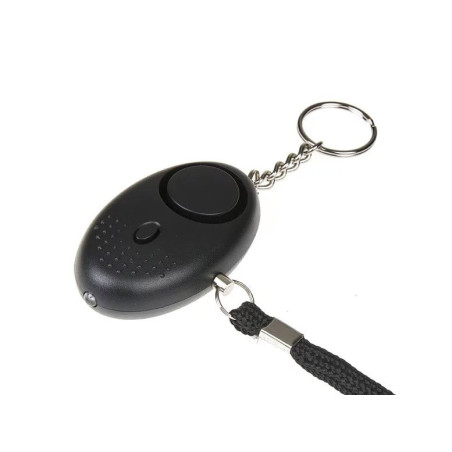 allarme personale guard scorpion sirena 120db torcia led nero [yc-003-bl]