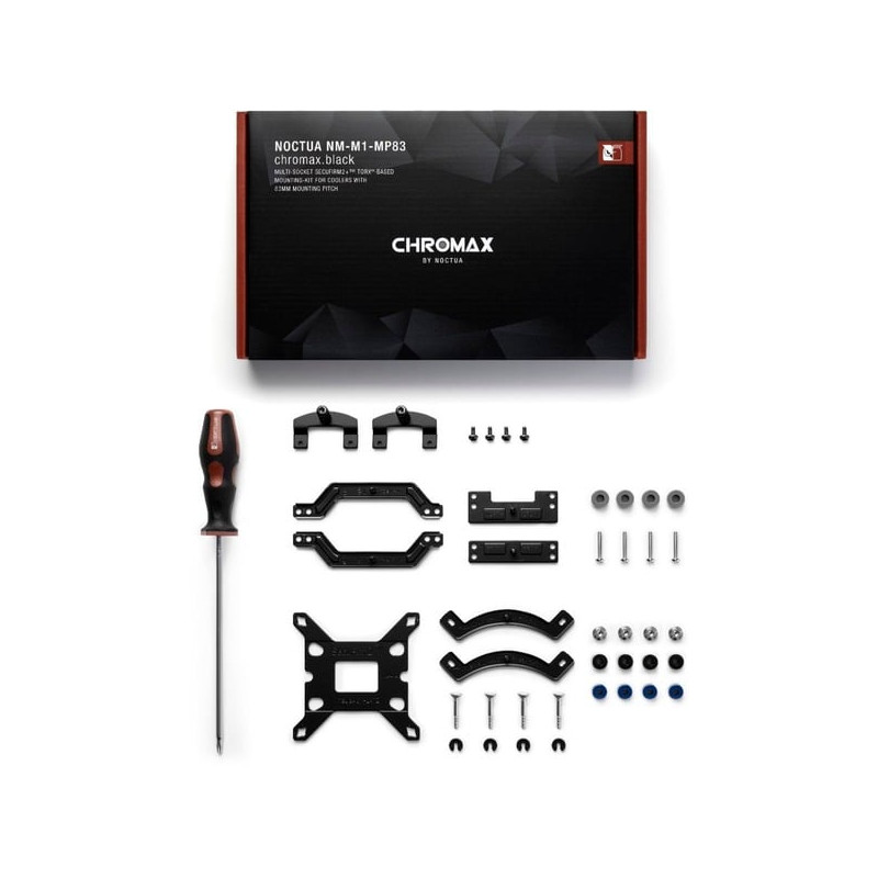 kit di montaggio noctua nm-m1-mp83 nero [nm-m1-mp83