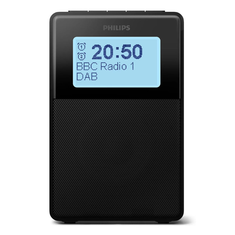 radiosveglia philips tar5100 digitale dab+/fm ipx4 nero