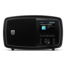 radiosveglia portatile philips tav2000db the janet dab+/fm nero