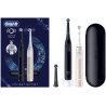 set di spazzolini elettrici oral-b io2 duo xmas nero/rosa 2pz