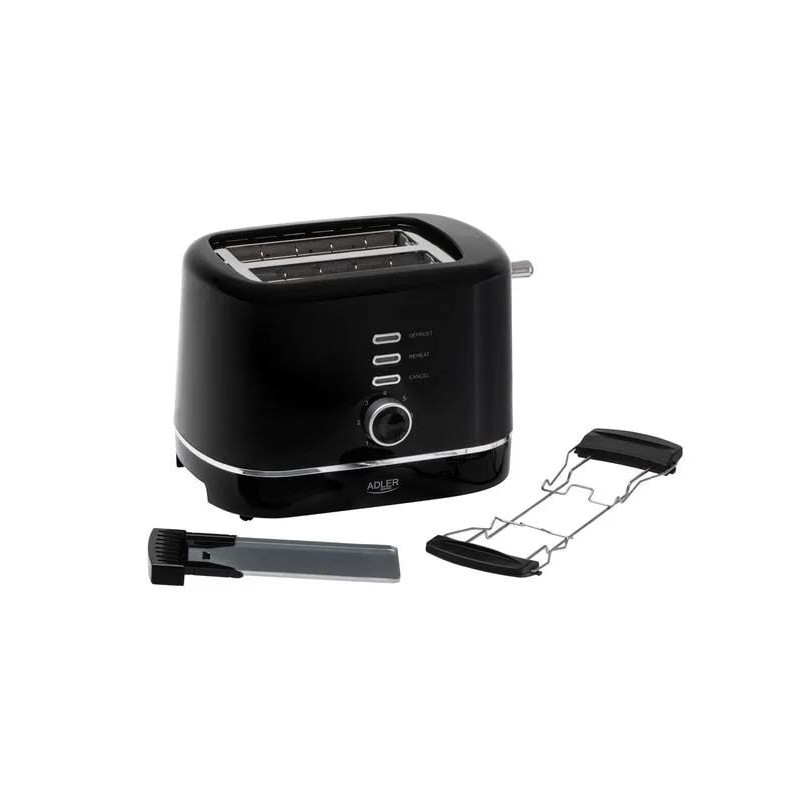 tostapane adler ad 3224b 850w nero [ad 3224b]