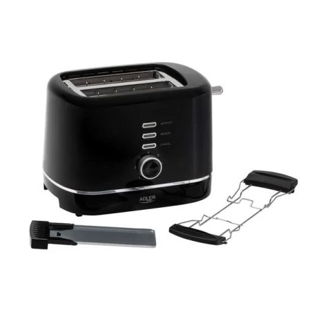 tostapane adler ad 3224b 850w nero [ad 3224b]