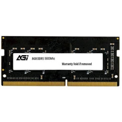 ram so-dimm ddr5 8gb agi 5600mhz cl46 nero [agi560008sd238]