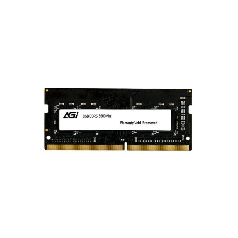 ram so-dimm ddr5 8gb agi 5600mhz cl46 nero [agi560008sd238]