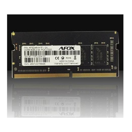 ram so-dimm ddr4 8gb afox 2666mhz 1.2v nero [afsd48fk1p]