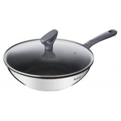 wok/padella tefal daily cook g7309955 per cottura al salto rotondo