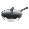 wok/padella tefal daily cook g7309955 per cottura al salto rotondo