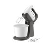 sbattitore tefal prep mix con base 2.5l 500w grigio/bianco [ht464138]
